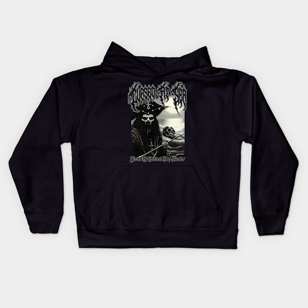 Pirate Of Continual Slumber (Cursed At Sea) Kids Hoodie by Silent Strega Streetwear